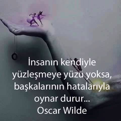 İnsanın Kendi… Oscar Wilde