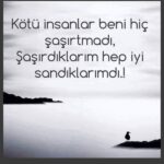 Kötü İnsanlar Beni Hiç Şaşırtmadı