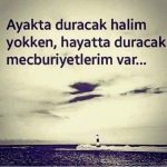 Ayakta duracak halim yokken…﻿