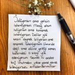 Özlüyorsun ama gelsin istemiyorsun.