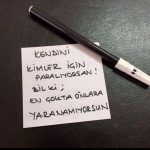 Kendini kimler için paralıyorsun