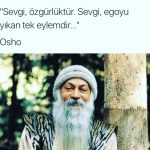 Sevgi, Özgürlüktür.