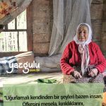 Uğurlamalı kendinden bir şeyleri bazen insan