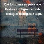 Çok konuşmaya gerek yok