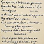 Sonra Alışıyorsun işte…