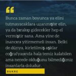 Bunca zaman boyunca ya elini tutmayacaklara