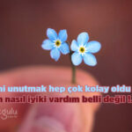 Beni unutmak hep çok kolay oldu !