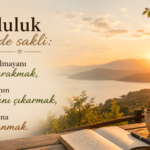 Mutluluk üç şeyde saklı